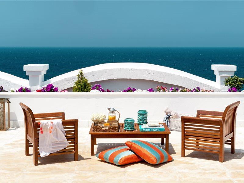 Mitsis Grand Hotel Rhodes City Exterior photo Outdoor furniture