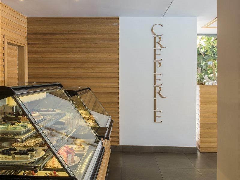 Mitsis Grand Hotel Rhodes City Exterior photo Interior of a Creperie in Paris