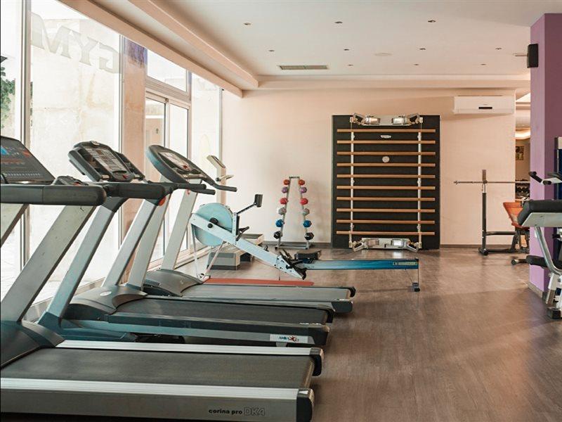 Mitsis Grand Hotel Rhodes City Exterior photo The gym at the hotel