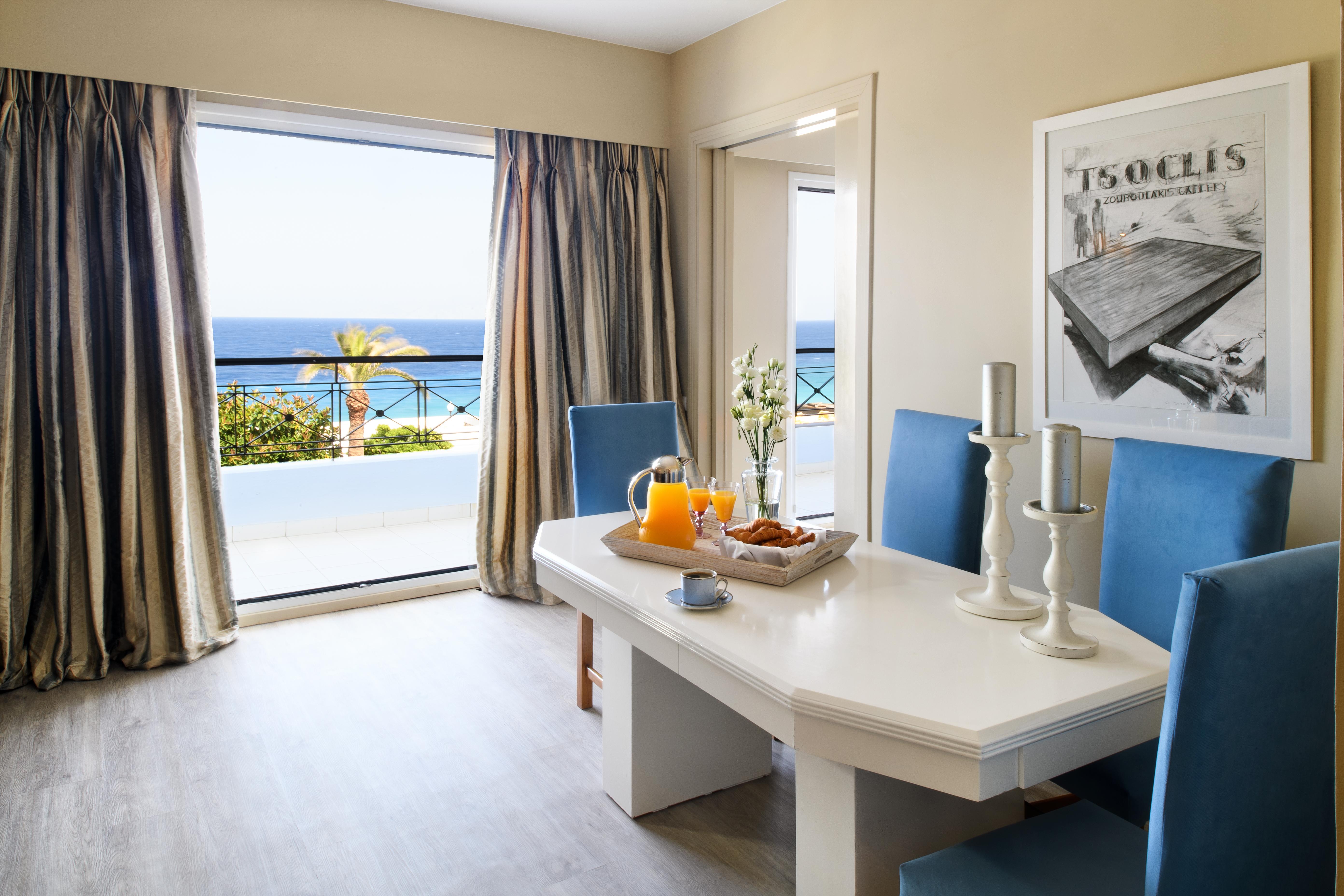 Mitsis Grand Hotel Rhodes City Exterior photo Dining room