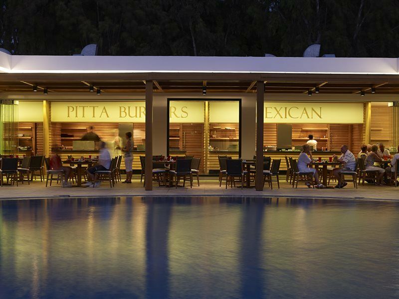 Mitsis Grand Hotel Rhodes City Exterior photo Pita & Mexican restaurant